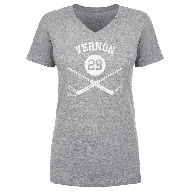 Mike Vernon Women's V-Neck T-Shirt | 500 LEVEL