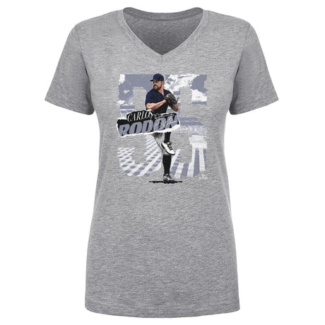 Carlos Rodon Women's V-Neck T-Shirt | 500 LEVEL