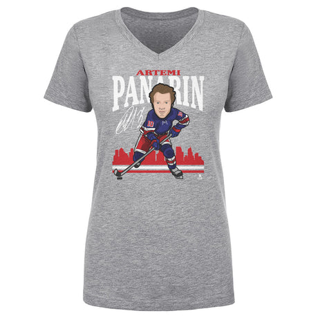 Artemi Panarin Women's V-Neck T-Shirt | 500 LEVEL