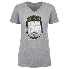 Aidan Hutchinson Women's V-Neck T-Shirt | 500 LEVEL