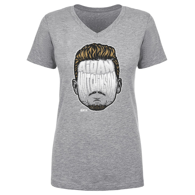 Aidan Hutchinson Women's V-Neck T-Shirt | 500 LEVEL