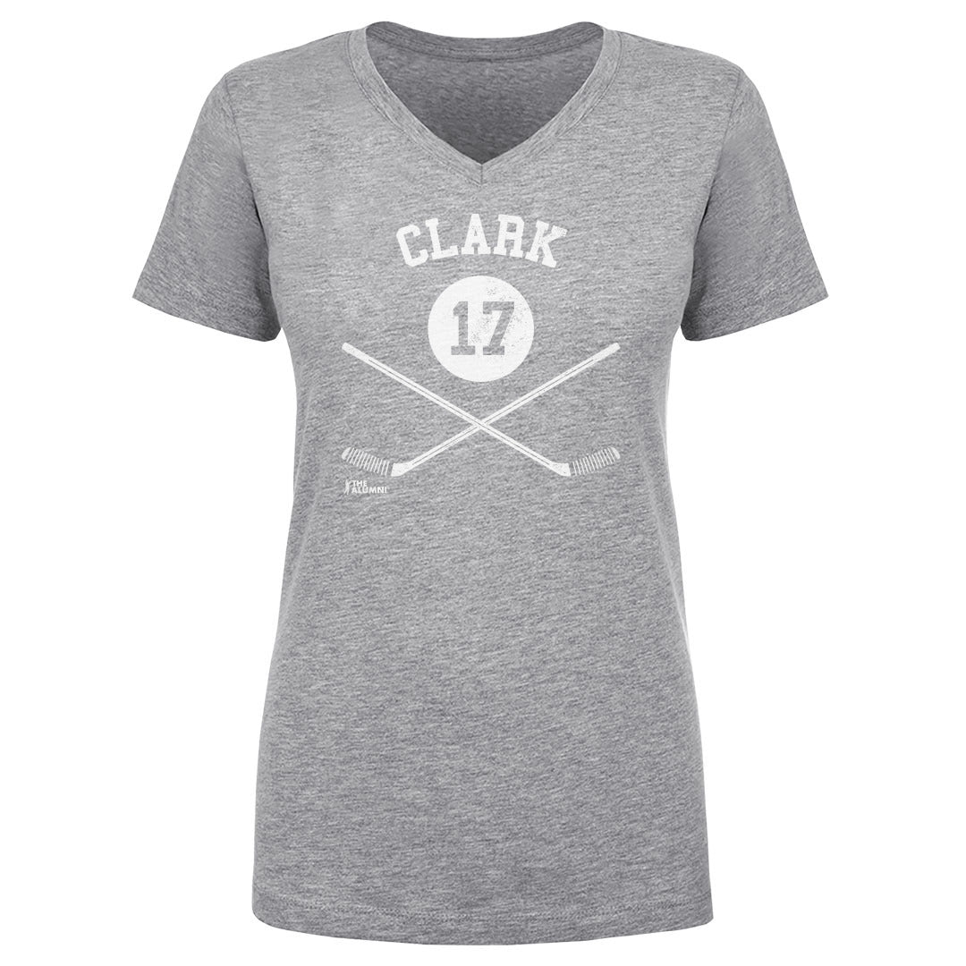 Wendel Clark Women's V-Neck T-Shirt | 500 LEVEL