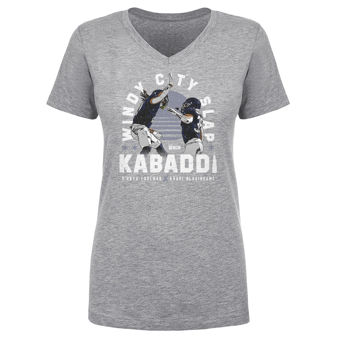 D'Onta Foreman Women's V-Neck T-Shirt | 500 LEVEL