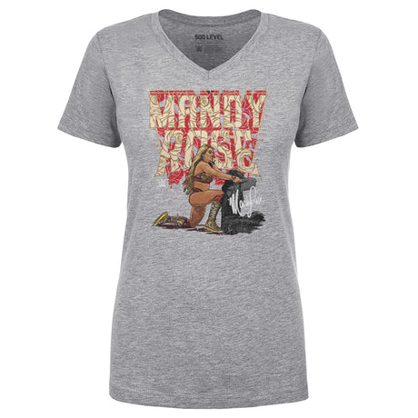 Mandy Rose Women's V-Neck T-Shirt | 500 LEVEL