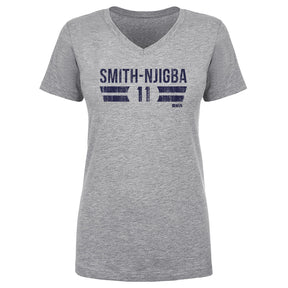 Jaxon Smith-Njigba Women's V-Neck T-Shirt | 500 LEVEL