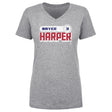 Bryce Harper Women's V-Neck T-Shirt | 500 LEVEL