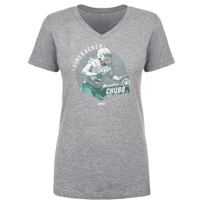 Bradley Chubb Women's V-Neck T-Shirt | 500 LEVEL