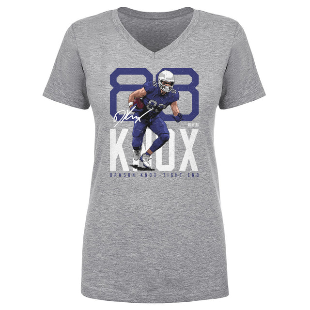 Dawson Knox Women's V-Neck T-Shirt | 500 LEVEL