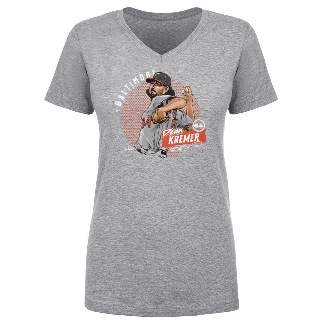 Dean Kremer Women's V-Neck T-Shirt | 500 LEVEL