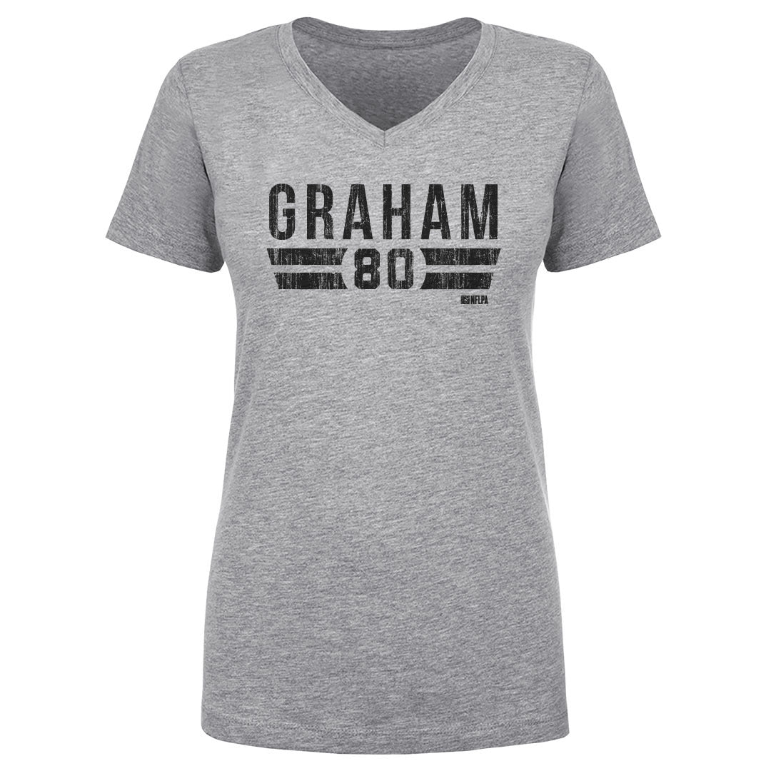 Jimmy Graham Women&#39;s V-Neck T-Shirt | 500 LEVEL