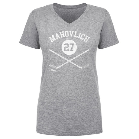 Frank Mahovlich Women's V-Neck T-Shirt | 500 LEVEL