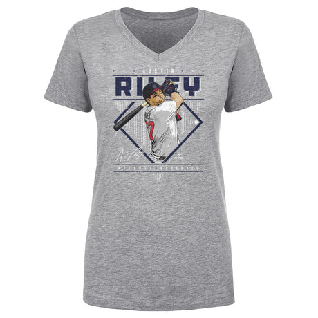 Austin Riley Women's V-Neck T-Shirt | 500 LEVEL