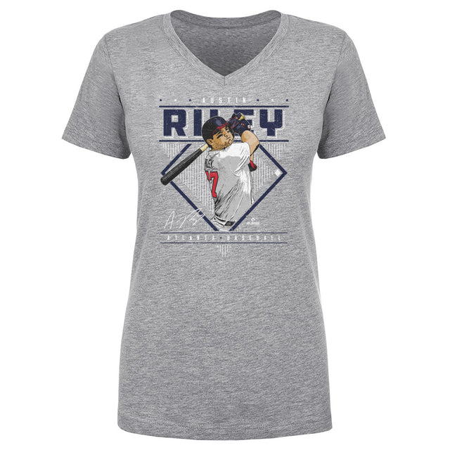 Austin Riley Women's V-Neck T-Shirt | 500 LEVEL