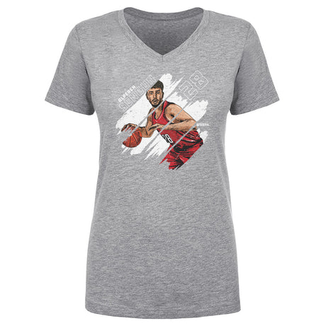 Alperen Sengun Women's V-Neck T-Shirt | 500 LEVEL