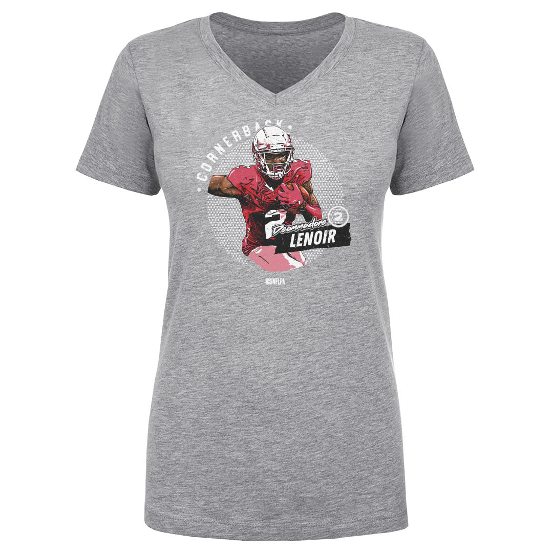 Deommodore Lenoir Women's V-Neck T-Shirt | 500 LEVEL