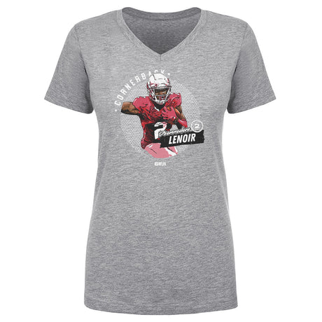 Deommodore Lenoir Women's V-Neck T-Shirt | 500 LEVEL