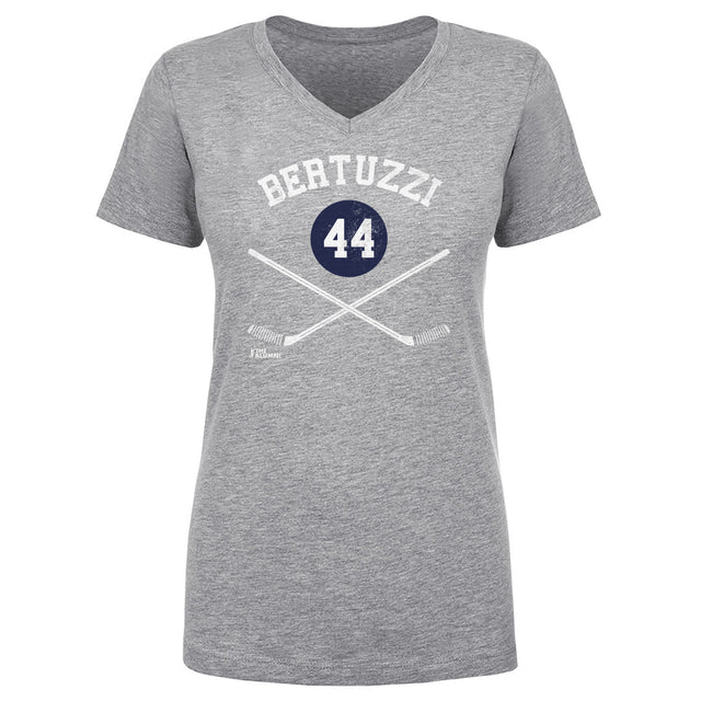 Todd Bertuzzi Women's V-Neck T-Shirt | 500 LEVEL