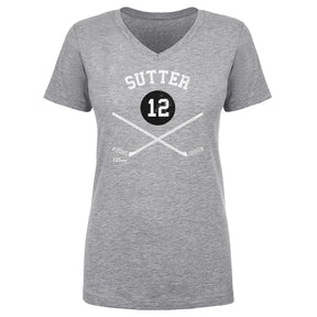 Brent Sutter Women's V-Neck T-Shirt | 500 LEVEL