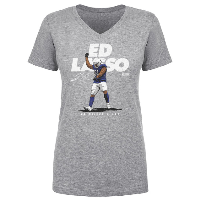 Ed Oliver Women's V-Neck T-Shirt | 500 LEVEL