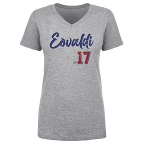 Nathan Eovaldi Women's V-Neck T-Shirt | 500 LEVEL