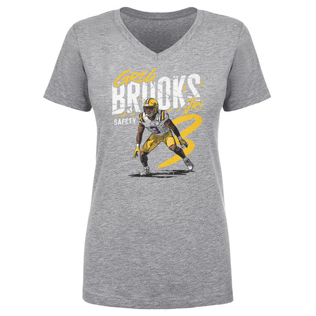 Greg Brooks Jr. Women's V-Neck T-Shirt | 500 LEVEL