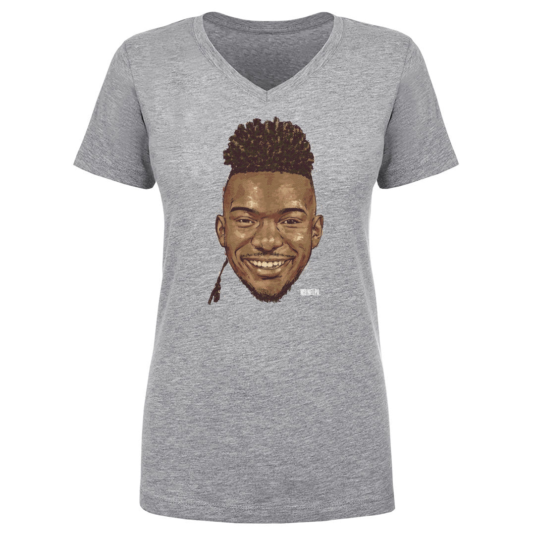 Bijan Robinson Women's V-Neck T-Shirt | 500 LEVEL