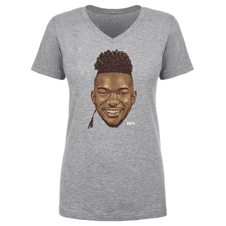 Bijan Robinson Women's V-Neck T-Shirt | 500 LEVEL