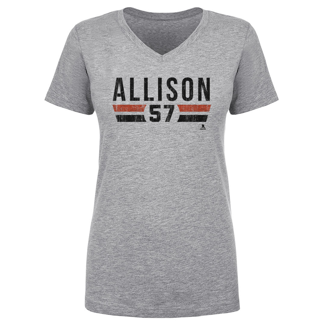 Wade Allison Women&#39;s V-Neck T-Shirt | 500 LEVEL