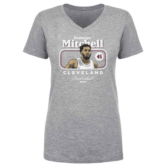 Donovan Mitchell Women's V-Neck T-Shirt | 500 LEVEL