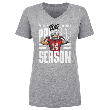 Preston Zachman Women's V-Neck T-Shirt | 500 LEVEL