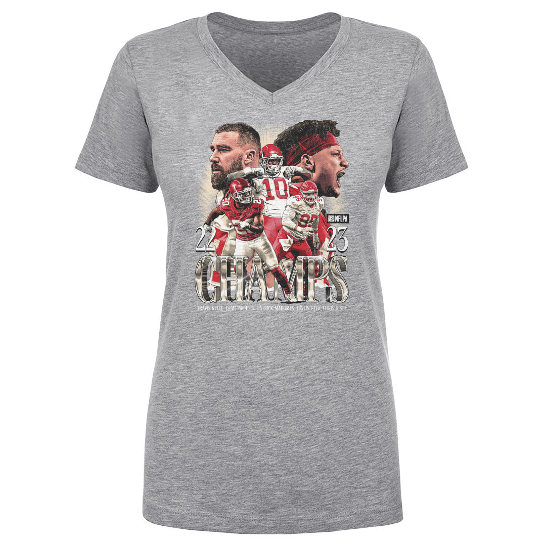 Kansas City Women's V-Neck T-Shirt | 500 LEVEL