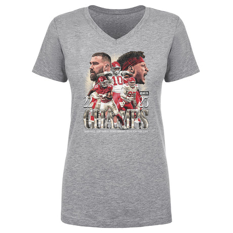 Kansas City Women's V-Neck T-Shirt | 500 LEVEL