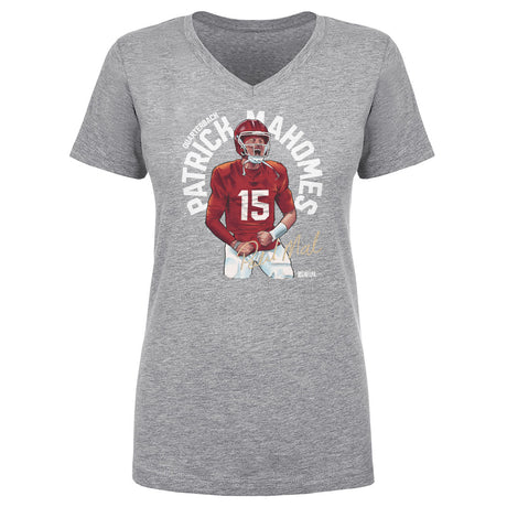 Patrick Mahomes Women's V-Neck T-Shirt | 500 LEVEL