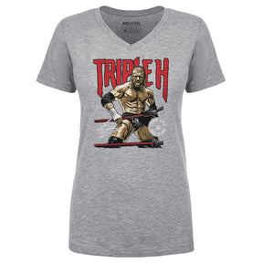 Triple H Women's V-Neck T-Shirt | 500 LEVEL