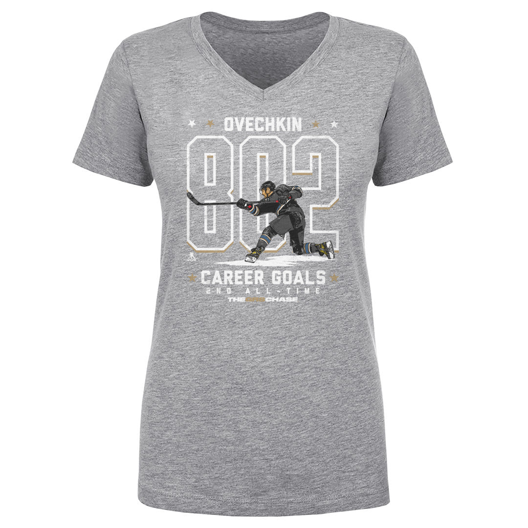 Alex Ovechkin Women&#39;s V-Neck T-Shirt | 500 LEVEL