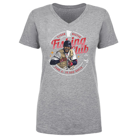 Byron Buxton Women's V-Neck T-Shirt | 500 LEVEL