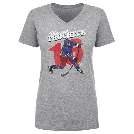 Vincent Trocheck Women's V-Neck T-Shirt | 500 LEVEL