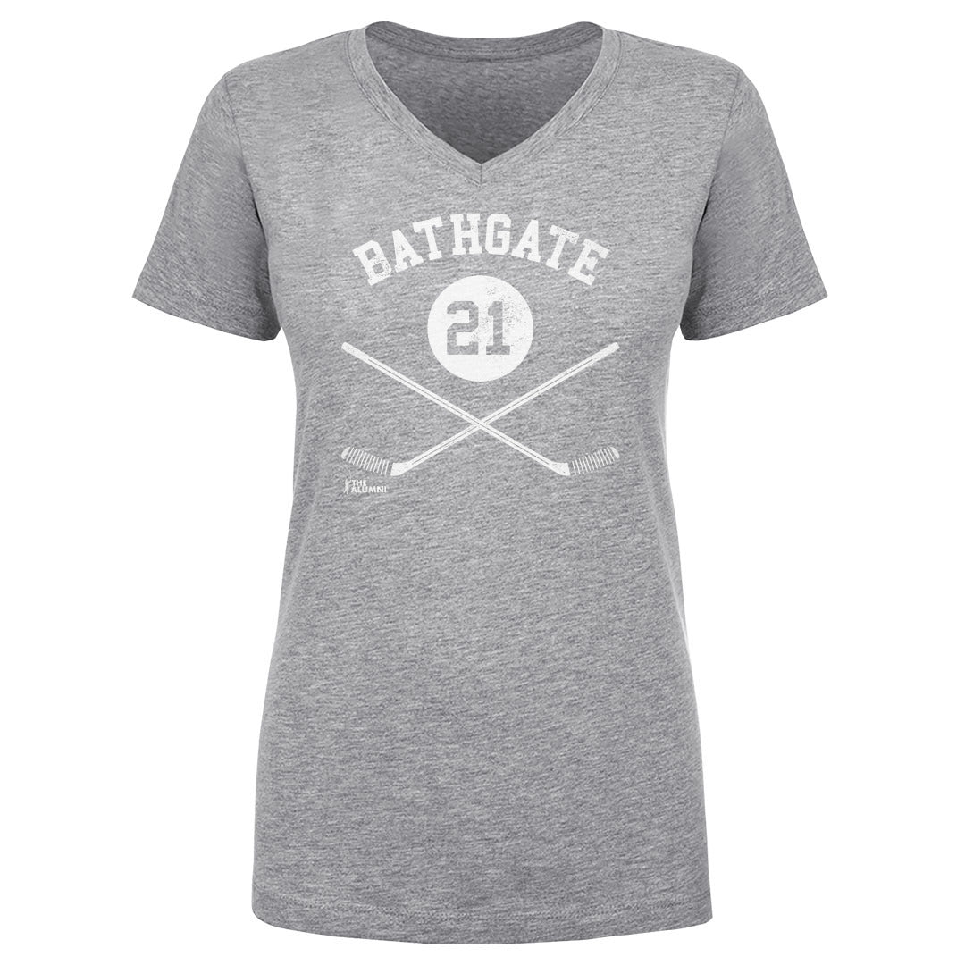 Andy Bathgate Women's V-Neck T-Shirt | 500 LEVEL