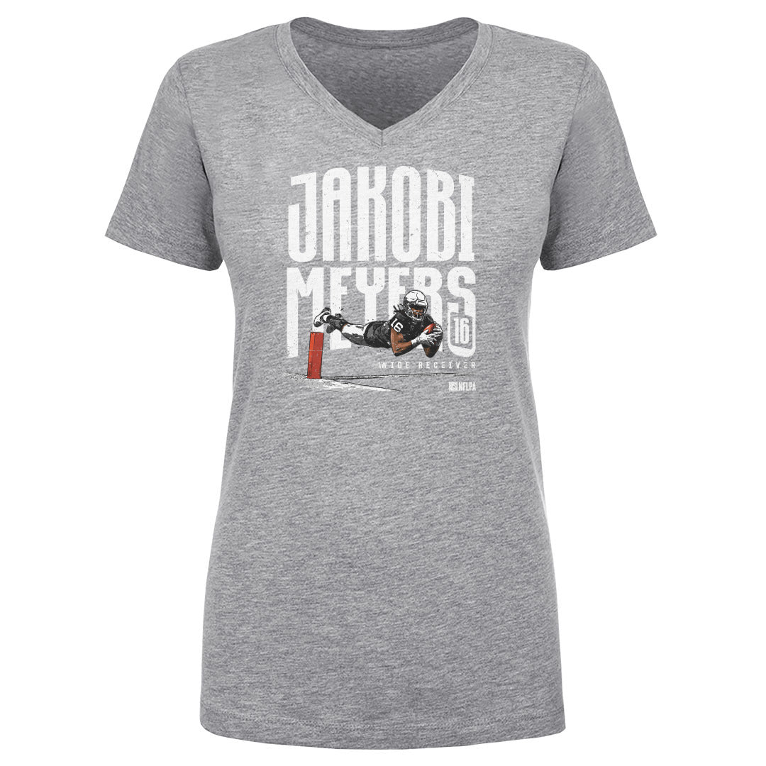 Jakobi Meyers Women&#39;s V-Neck T-Shirt | 500 LEVEL
