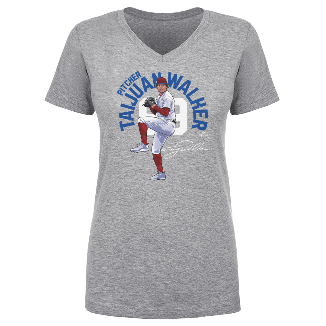 Taijuan Walker Women's V-Neck T-Shirt | 500 LEVEL