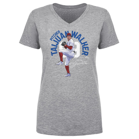 Taijuan Walker Women's V-Neck T-Shirt | 500 LEVEL