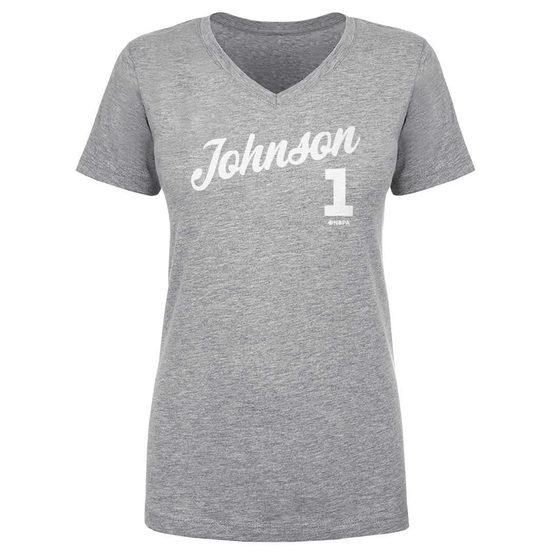 Jalen Johnson Women's V-Neck T-Shirt | 500 LEVEL