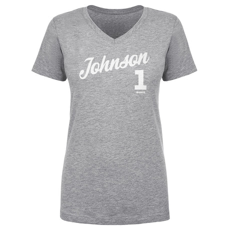Jalen Johnson Women's V-Neck T-Shirt | 500 LEVEL