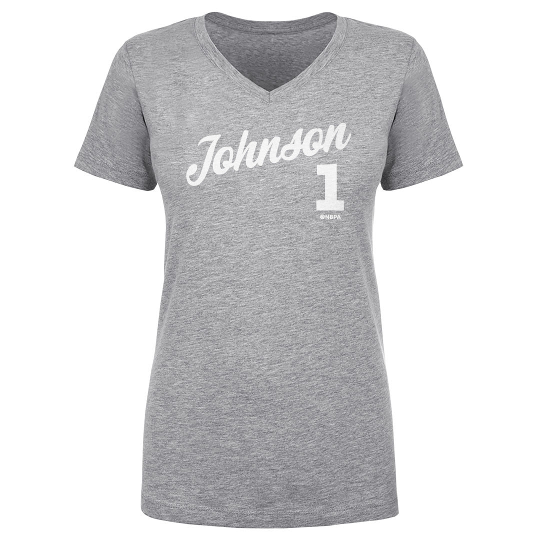 Jalen Johnson Women&#39;s V-Neck T-Shirt | 500 LEVEL