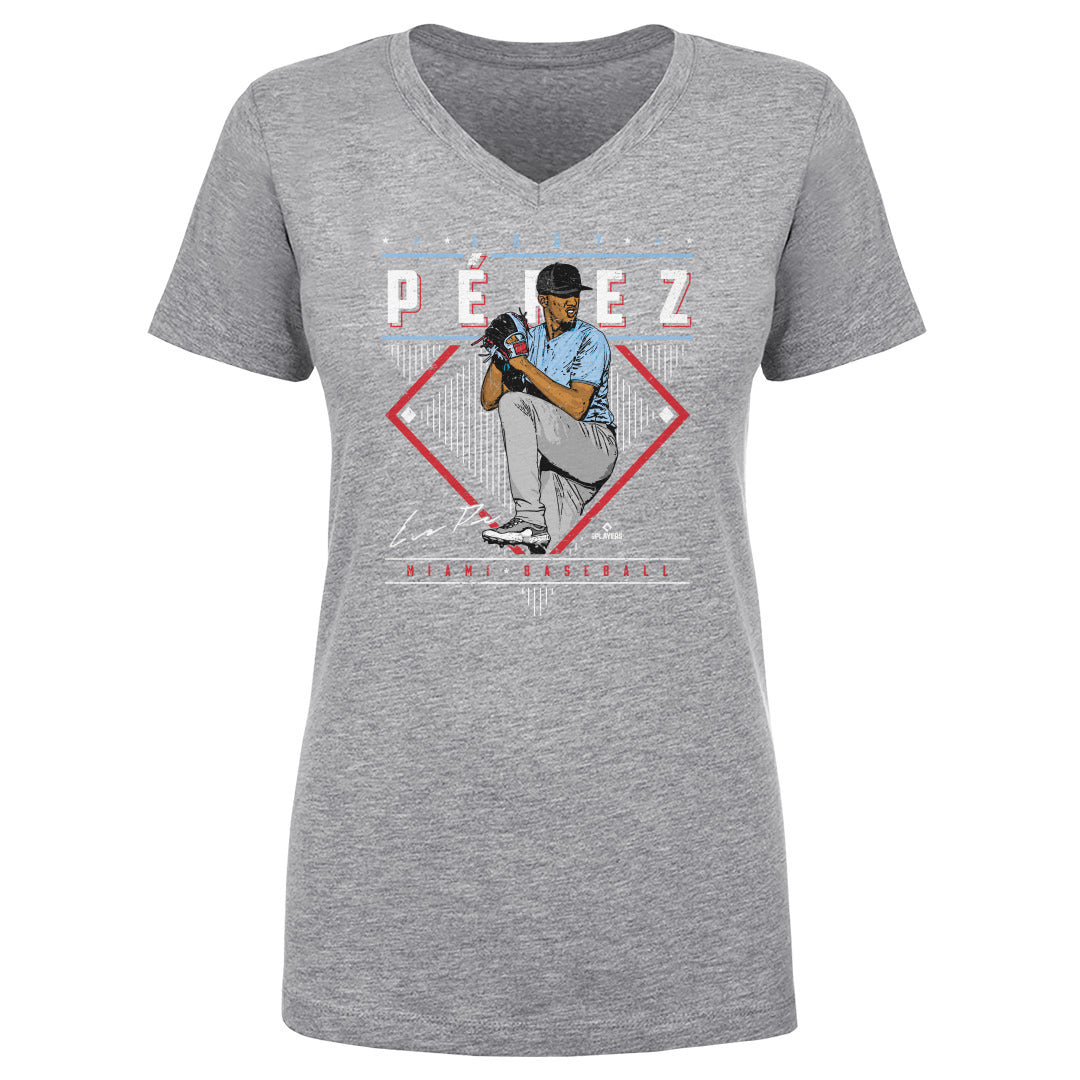 Eury Perez Women's V-Neck T-Shirt | 500 LEVEL