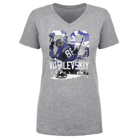 Andrei Vasilevskiy Women's V-Neck T-Shirt | 500 LEVEL