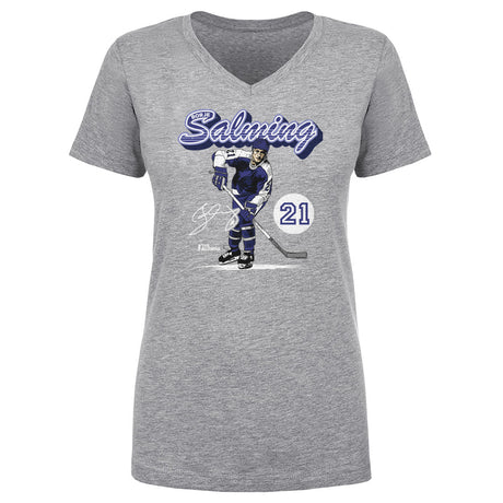 Borje Salming Women's V-Neck T-Shirt | 500 LEVEL