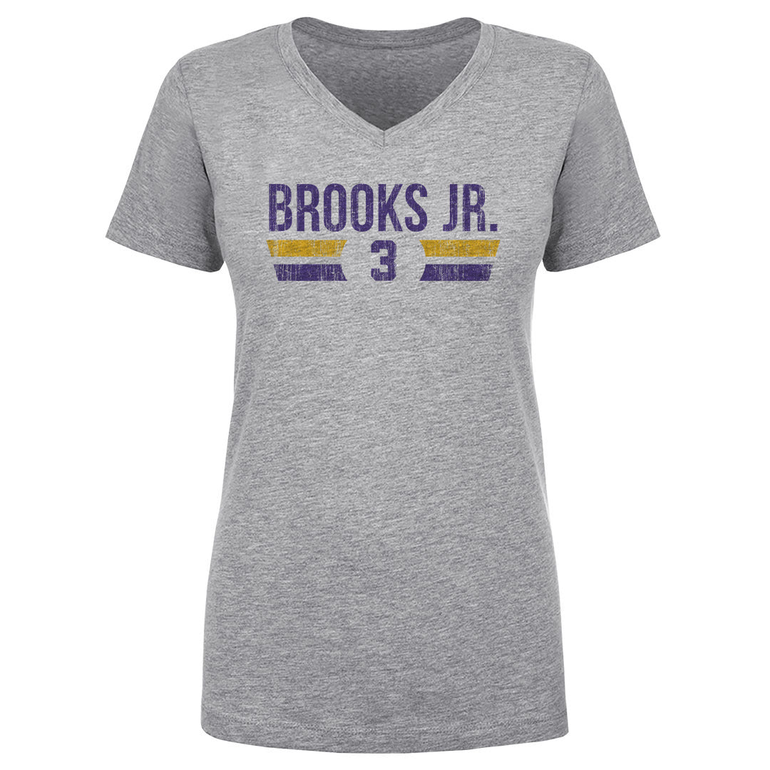 Greg Brooks Jr. Women&#39;s V-Neck T-Shirt | 500 LEVEL