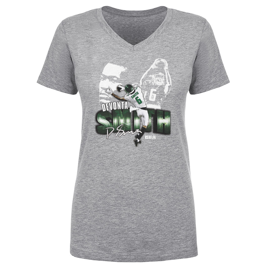 DeVonta Smith Women&#39;s V-Neck T-Shirt | 500 LEVEL