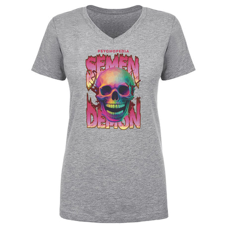 Psychopedia Women's V-Neck T-Shirt | 500 LEVEL
